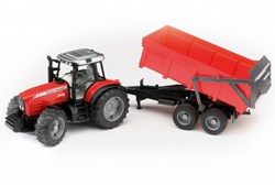 Bruder tractor Massey Ferguson 7480 toy vehicle with tipping loader