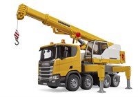Bruder crane truck Scania Super 560R Liebherr with light and sound toy vehicle-2