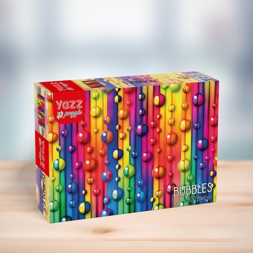 Yazz puzzle Bubbles - 1000 pieces colorful jigsaw puzzle-2