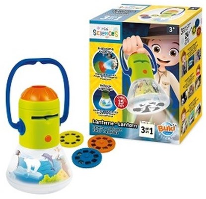 Buki torch toy MINI SCIENCES 3 in 1 with animals and LED light