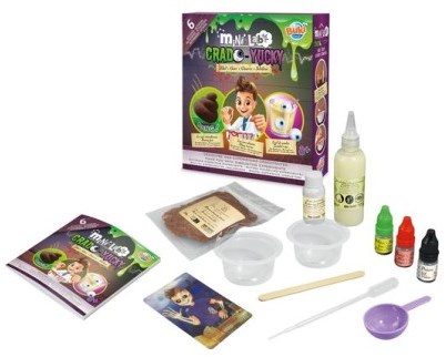Buki experiment set mini labo crado toy package