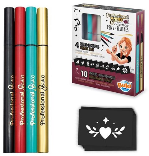 Buki professional tattoo marker studio set - gold-coloured toy