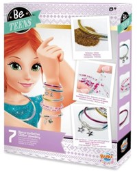 Buki bracelet set with sequins - creative jewelry making kit for kids