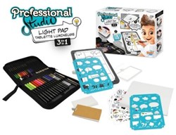 Buki drawing tablet 3 in 1 - creative light tablet for kids