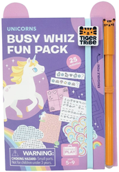 Tiger Tribe unicorn puzzle book - creative activities for kids