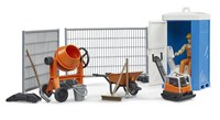 Bruder construction site playset - Bworld building toy set-3