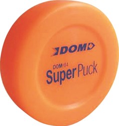 Dom Sports hockey puck plastic orange indoor unihockey
