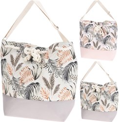 Home & Styling beach bag leopard print polyester water-repellent 53.5x43.5cm