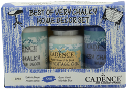 Cadence chalk paint set for furniture - Best of Very Chalky Midnight Blue