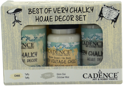 Cadence chalk paint set - Best of Very Chalky October Mist for furniture