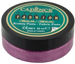 Cadence Cadence Fashion Textiel Metallic Relief Pasta 50 ml Cyclaam