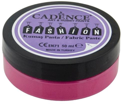 Cadence Cadence Fashion Textiel Relief Pasta 50 ml Fuchsia