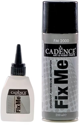 Cadence super glue set - strong adhesive and activator 50-200 ml