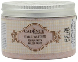 Cadence Cadence Glas Glitter Relief Pasta 150 ml Koper