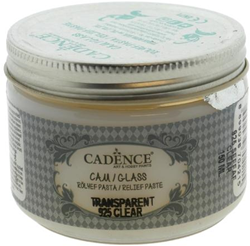 Cadence Cadence Glas Transparant Relief Pasta 150 ml Transparant