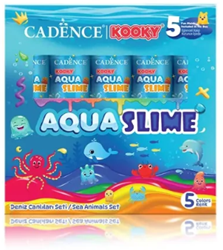 Cadence Clay Aquaslime Sea Animals Set 5 x 90ml creative toy