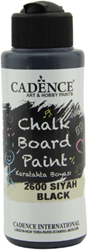 Cadence chalkboard paint black 120 ml - creative toy paint