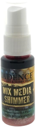 Cadence metallic ink spray red 25 ml - shimmer spray for crafts