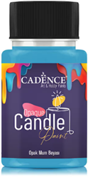 Cadence candle paint blue - decorative paint for candles 50 ml