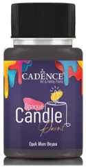 Cadence candle paint dark grey 50 ml - paint for candle decoration