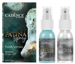 Cadence Patina Spray paint set dark green 50ml + 50ml creative