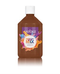 Cadence acrylic paint matte 500 ml brown - creative paint for kids