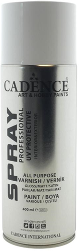 Cadence varnish spray matte 400 ml - protective craft lacquer