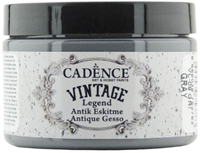 Cadence gesso paint Vintage Legend grey 150 ml for creative painting