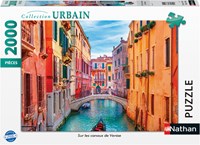 Nathan puzzle Canals of Venice - 2000 pieces jigsaw puzzle adults-2