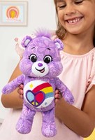Care Bears plush bear 22cm - Peaceful Heart Bear soft toy-3