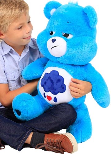 Care Bears plush 60cm jumbo Grumpy Bear toy soft cuddly-3
