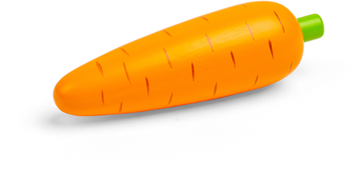 BigJigs wooden carrot toy vegetable - educational pretend play