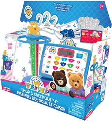 Casdon Build-A-Bear Workshop toy cash register shop set for kids