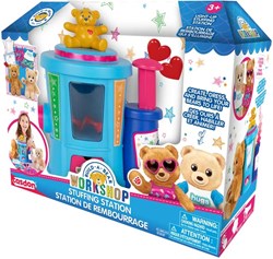 Casdon Build-A-Bear Workshop plush bear stuffing station toy set