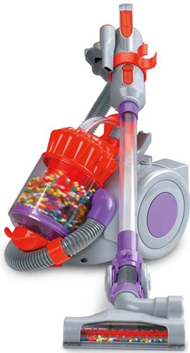 Casdon toy vacuum cleaner Dyson DC22 with realistic suction power