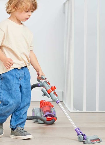 Casdon toy vacuum cleaner Dyson DC22 with realistic suction power-3