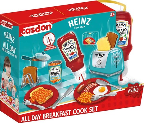 Casdon breakfast play set Heinz - All-Day Breakfast toy set for kids