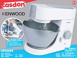 Casdon toy kitchen machine Kenwood - white - educational toy