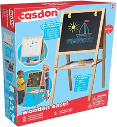 Casdon wooden easel educational toy multicolor