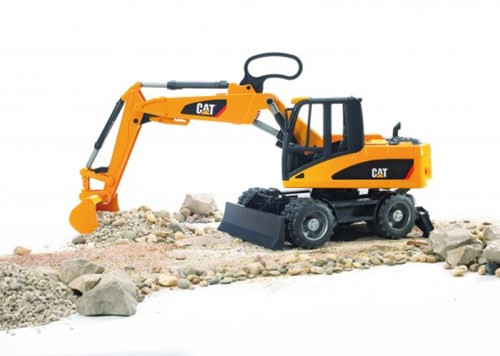 Bruder CAT wheeled excavator - construction vehicle toy-3