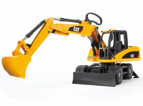 Bruder CAT wheeled excavator - construction vehicle toy