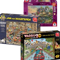 Popular puzzle series and themes