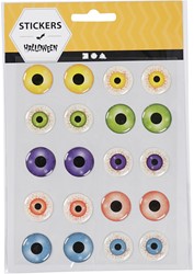 3D Eyes, d 20 mm, 1 sheet