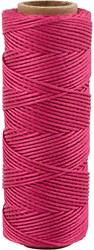 Creativ Company bamboo cord dark pink - craft cord 65 meters