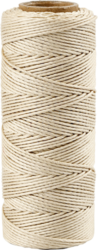 Creativ Company bamboo craft cord off-white 65 meters