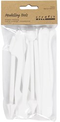 Creativ Company modeling sticks white 12 pcs for clay and sculpting