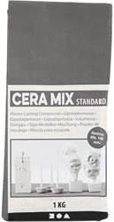 Creativ Company plaster casting mix white 1000g - craft material for kids