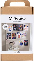 Creativ Company watercolor painting box creative set for kids and adults