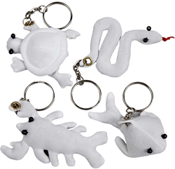 Creativ Company Creepy-Crawly keychain toy polyester sand