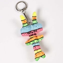Creativ Company fabric animal keychain set - 5 pieces - craft toy
